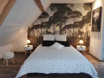 Chambre d’hôte pour 4 personnes, avec jardin, animaux acceptés dans le Loir-et-Cher