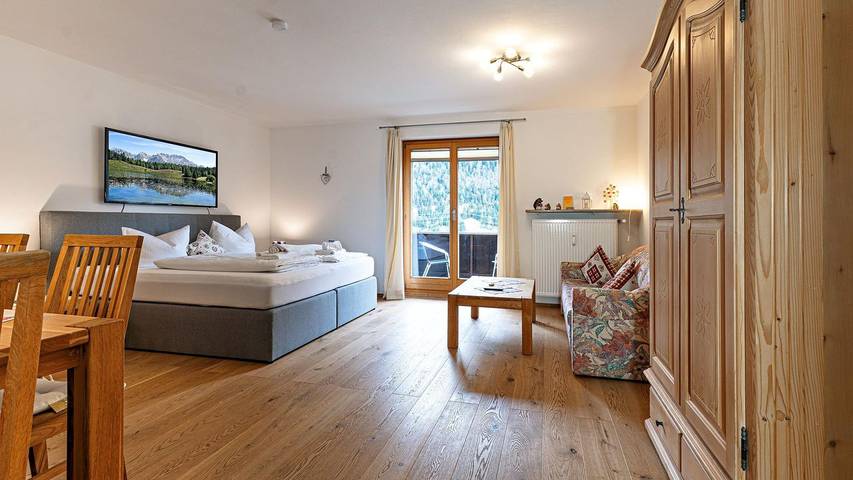 Hütte für 2 Personen, mit Balkon im Mittenwald