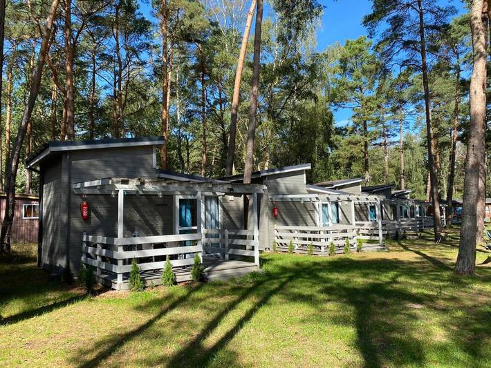 Ferienhaus für 5 Personen, mit Terrasse und Ausblick sowie Garten
