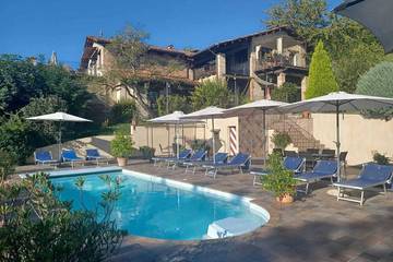 Villa Con Piscina per 4 Persone in Bastia Mondovì, Provincia di Cuneo, Foto 4