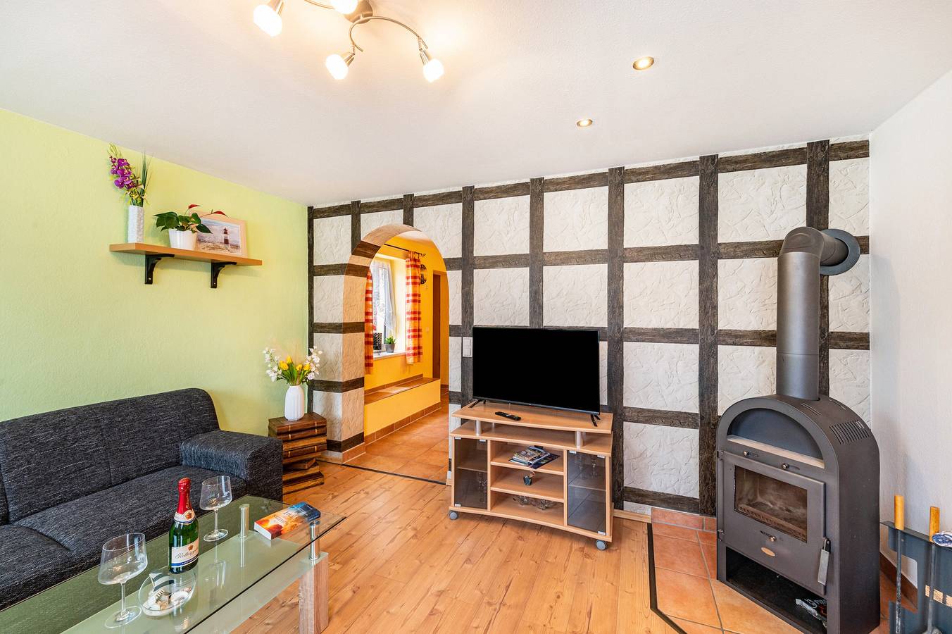 Ganze Wohnung, Ferienwohnung In Ostseenähe" mit Privatem Garten und Wi-Fi in Bastorf, Neubukow-Salzhaff