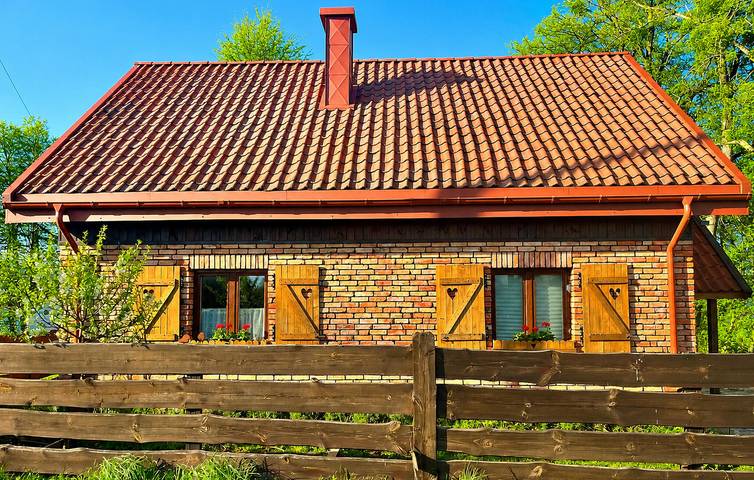 Ferienhaus für 6 Personen mit Ausblick in Ermland-Masuren