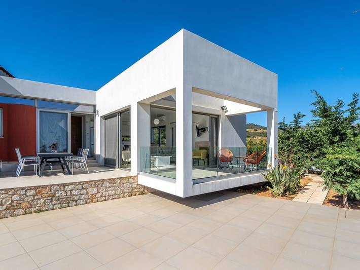Bungalow für 6 Personen, mit Terrasse und Garten sowie Pool auf Kreta - 2