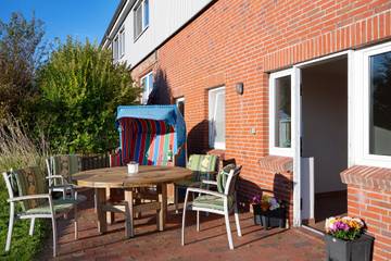 Ferienwohnung für 4 Personen, mit Garten und Sauna in Pellworm