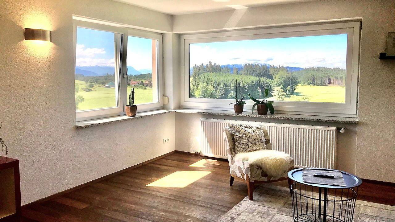 Ganze Ferienwohnung, Ferienwohnung für 4 Personen (65 m²) in Achberg in Achberg, Region Bodensee-Oberschwaben