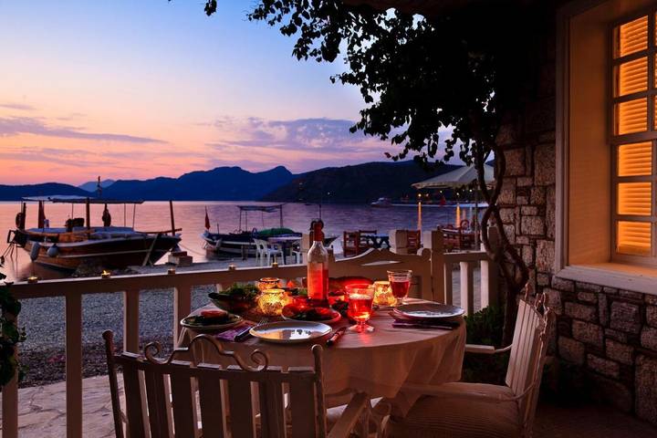 Villa pour 2 personnes, avec jardin ainsi que vue et terrasse à Marmaris - 2