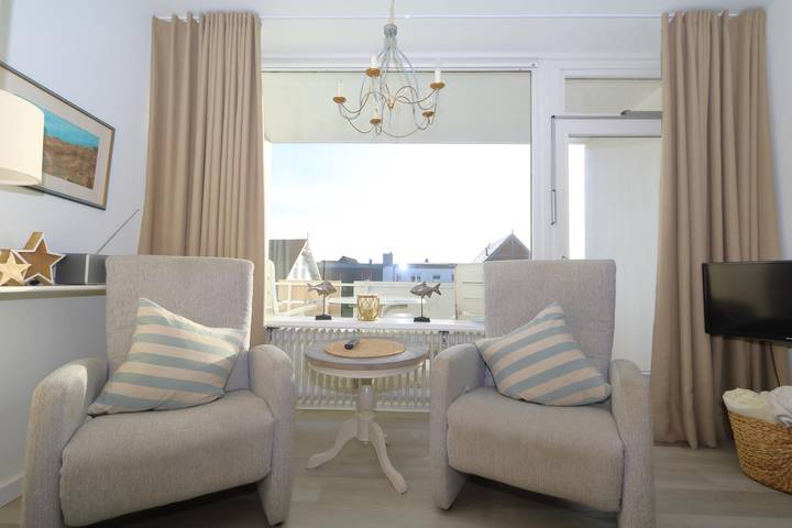 Ferienwohnung für 2 Personen, mit Balkon, mit Haustier in Wenningstedt - 3