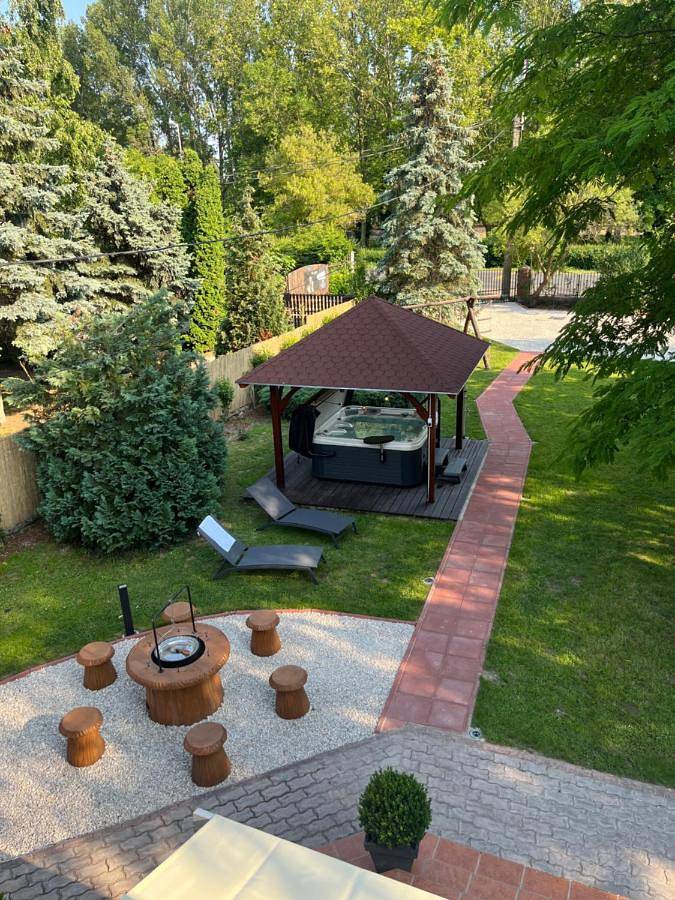 Ferienhaus für 15 Personen, mit Garten und Ausblick sowie Sauna in Revfülöp - 3