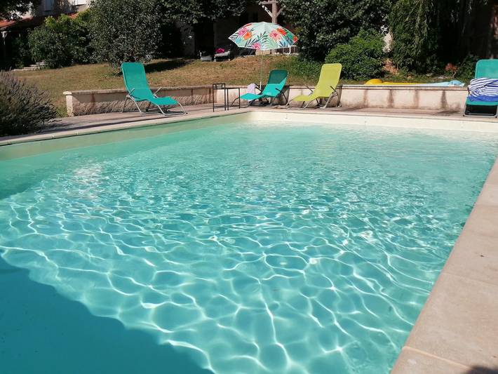 Maison de vacances 'Ancienne Forge Restaurée' avec piscine privée, terrasse privée et Wi-Fi in Sauzet (Lot), Quercy