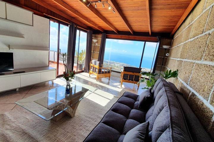 Ferienhaus für 5 Personen, mit Meerblick und Garten sowie Seeblick, mit Haustier in Guía de Isora