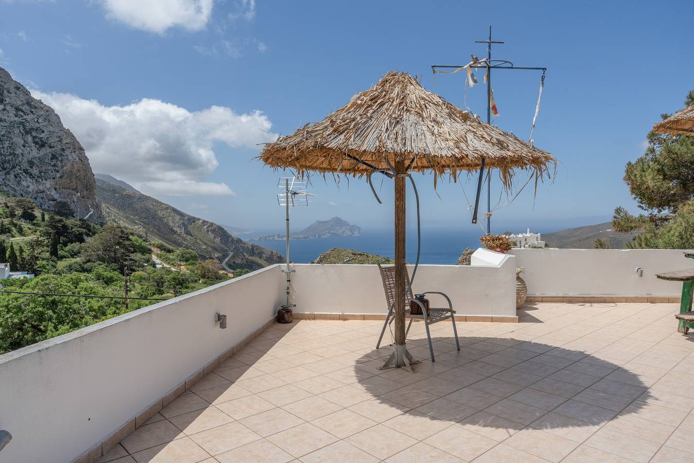 Habitación 9 en el Hotel Pagali con cama queen in Amorgos