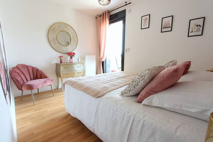 Gîte pour 6 personnes, avec balcon à Montévrain - 4