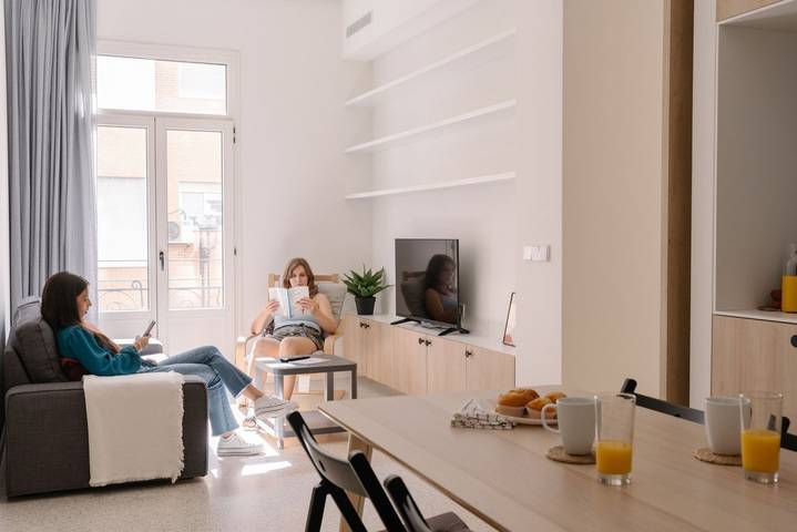 Ferienwohnung für 4 Personen, mit Balkon/Terrasse in Valencia - 4