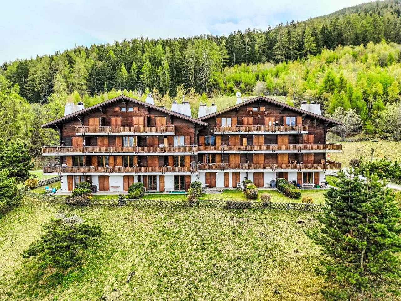 Ganze Wohnung, Chamois Az1 in Les Agettes, Walliser Alpen