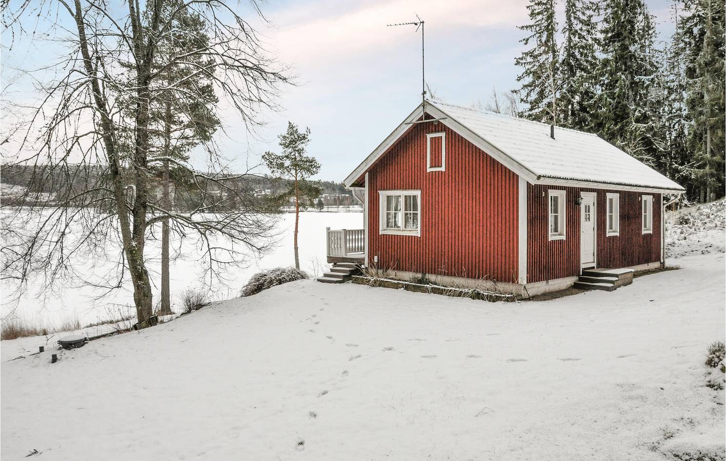 Ferienhaus für 7 Personen mit Seeblick in Vänern