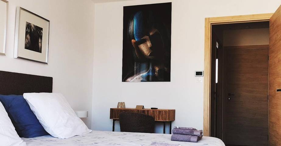 Chambre d’hôte pour 2 personnes, avec vue ainsi que jardin et piscine à Olonne-sur-Mer