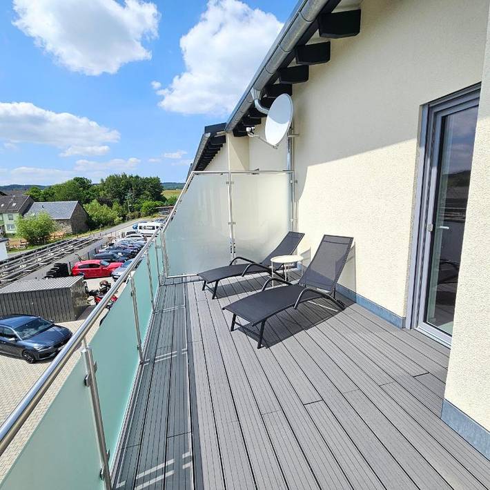 Ferienwohnung für 7 Personen, mit Ausblick und Balkon, mit Haustier in Rock am Ring - 2