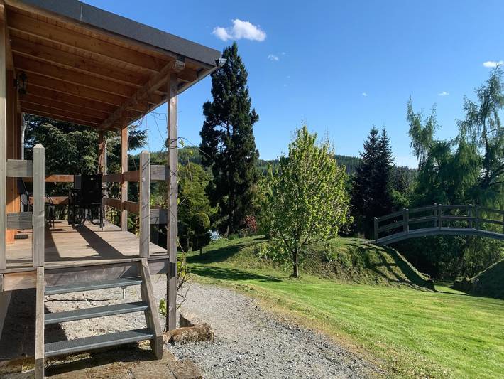 Ferienhaus für 4 Personen, mit Pool und Garten in Sächsische Schweiz