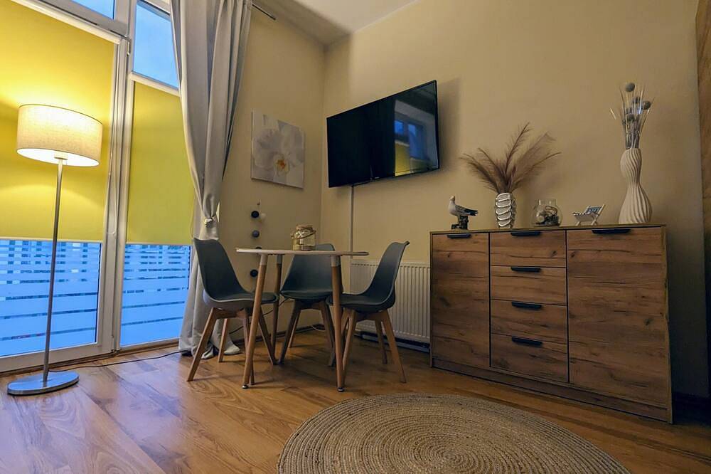 Entire apartment, Świnoujście - studio apartment 3 min, 150 m to the beach, central location ... in Świnoujście, Szczecin Lagoon