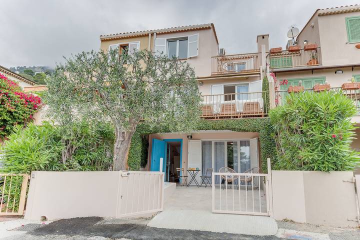 Vakantiehuis voor 8 personen, met balkon in Èze