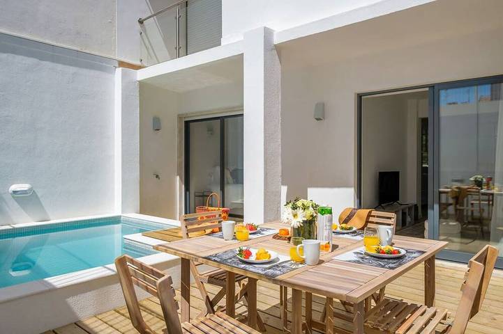 Vakantieappartement voor 4 personen, met balkon en whirlpool - 1