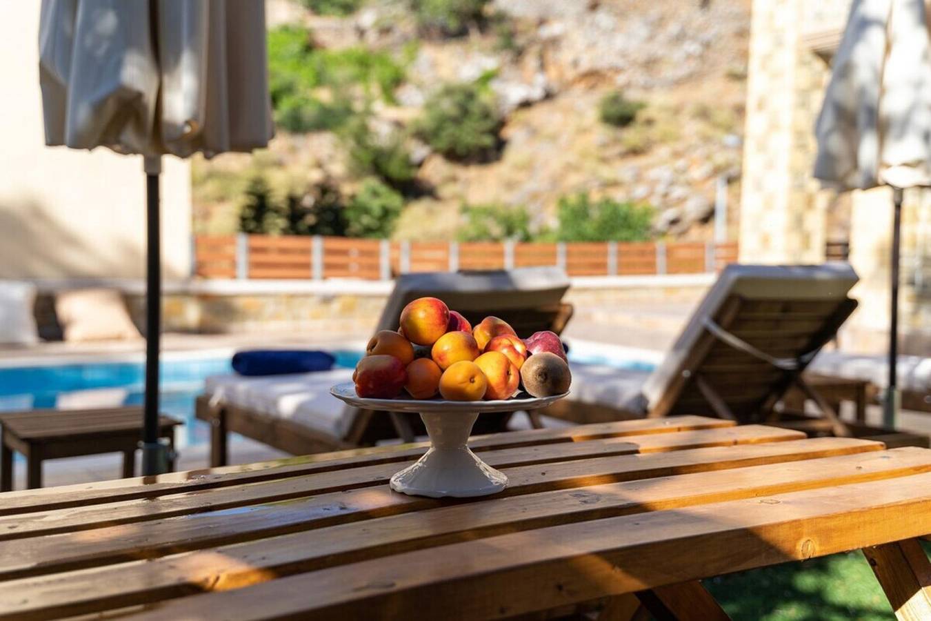 Villa für 7 Personen mit Balkon in Rethymno und Umgebung