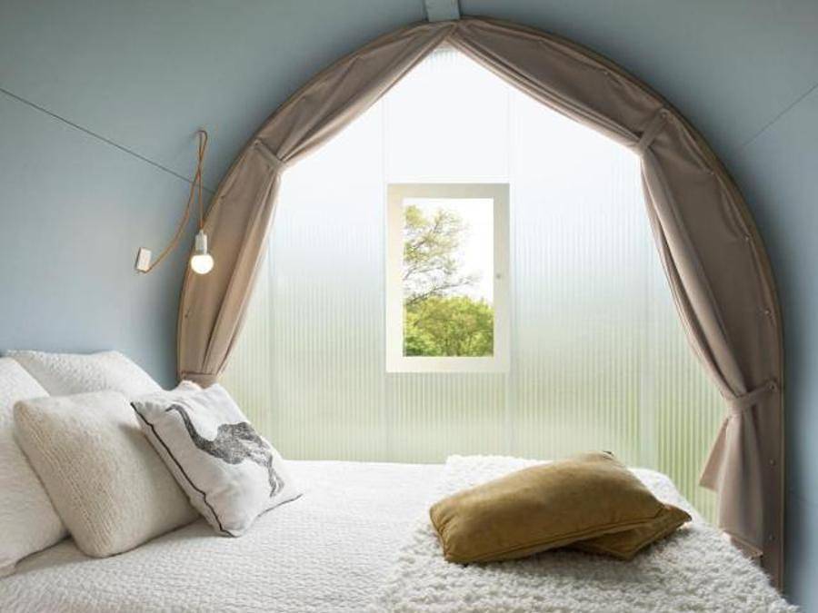 Camping Le Moulin Du Roy - Alojamiento 2 personas - Tienda de madera - 1 dormitorio in Revel, Lauragais