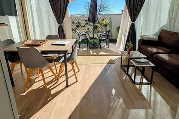 Gîte pour 3 personnes, avec terrasse, animaux acceptés à Aigrefeuille-d'Aunis