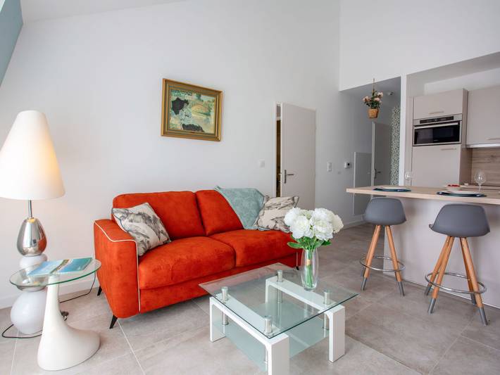 Appartement de vacances pour 4 personnes, avec Jardin