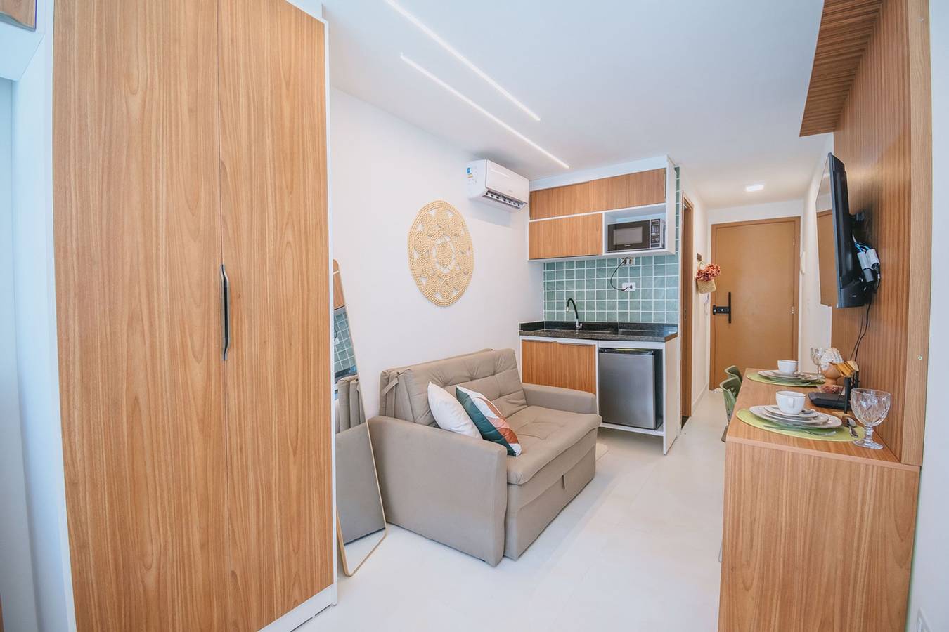 Ganze Wohnung, Flat com Wifi a 400m da Praia de Porto de Galinhas in Praia Porto de Galinhas, Litoral Sul de Pernambuco