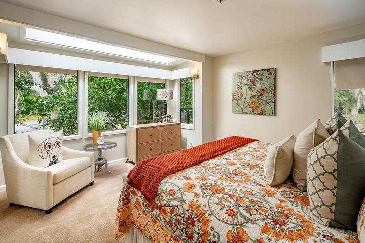 Holiday home for 8 people, with garden and balcony in Big Sur