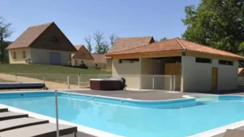Maison de vacances pour 7 personnes, avec piscine et jardin