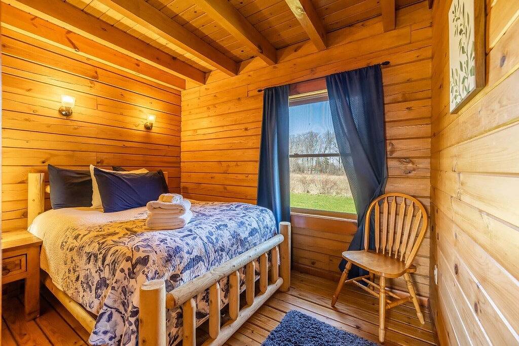 Private Seneca Lake View Cabin, Walkable, Wineries, Fire Pit, Near Geneva! in Seneca Lake