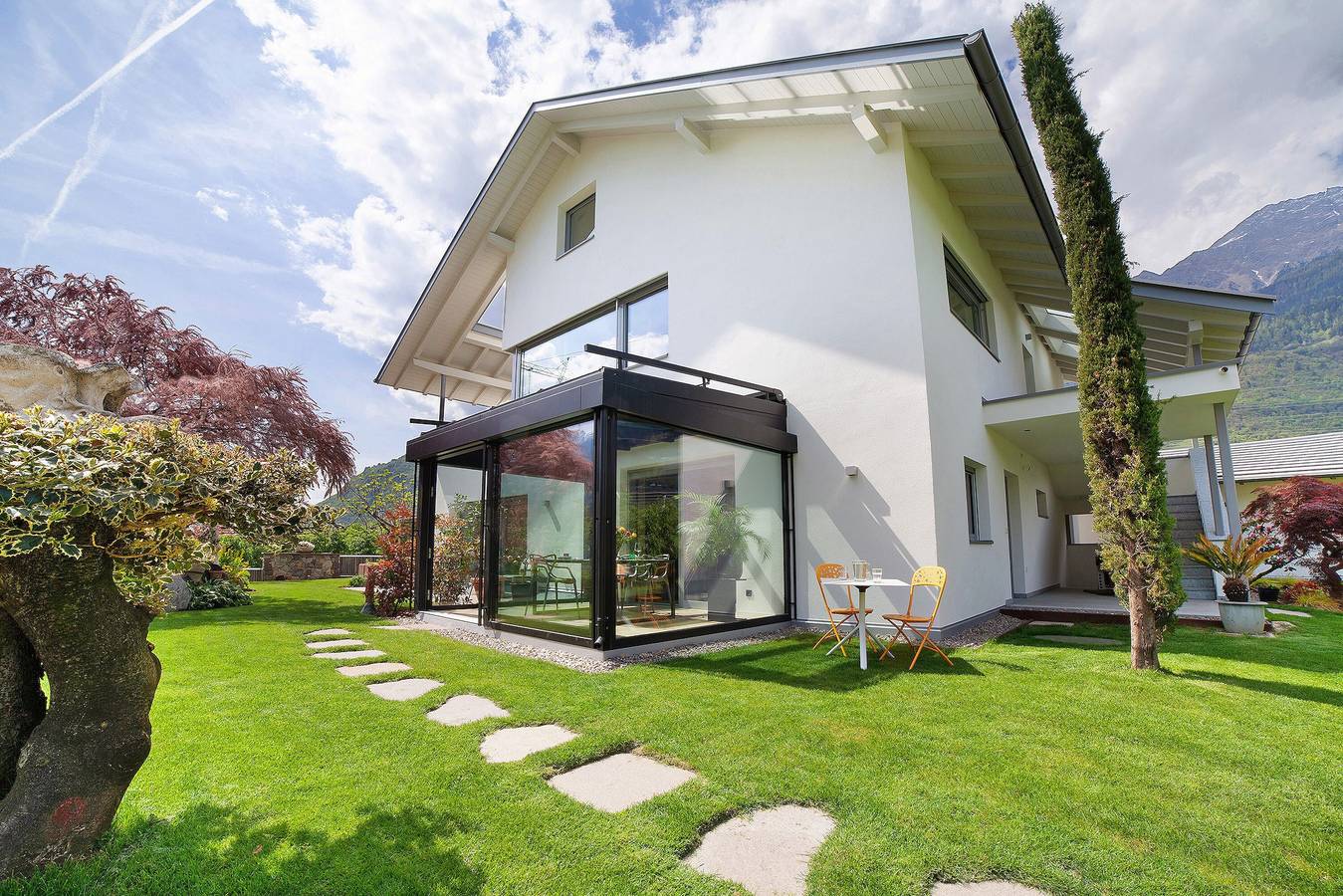 Studio Appartement "Casa Sonngart" met Uitzicht op de Bergen, Privé Zwembad & Wi-Fi, foto 12