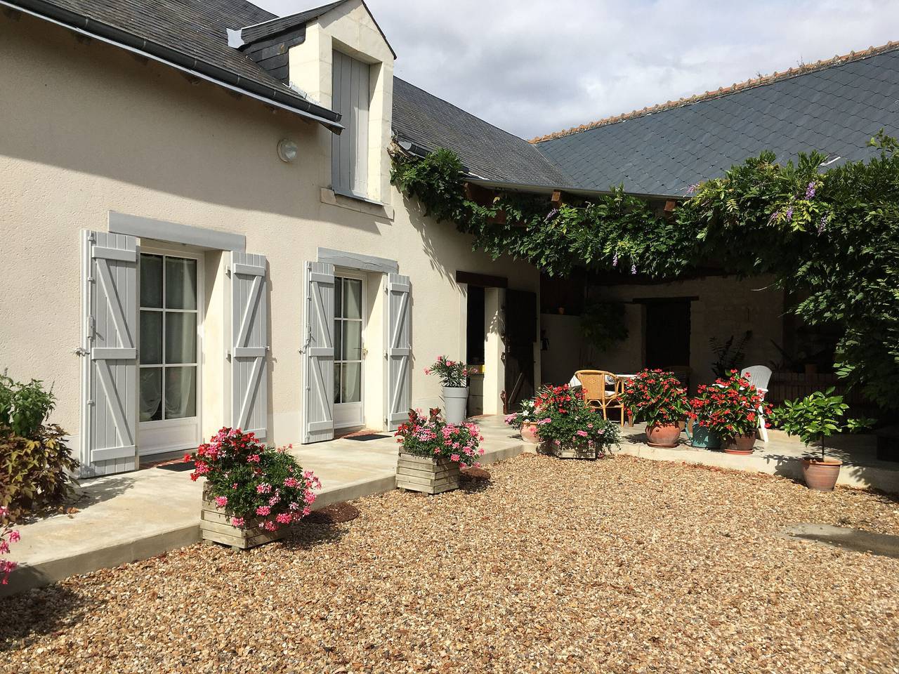 Chambre d'hôtes avec charme discret, à la ferme in Faverolles, Vallée de la Loire