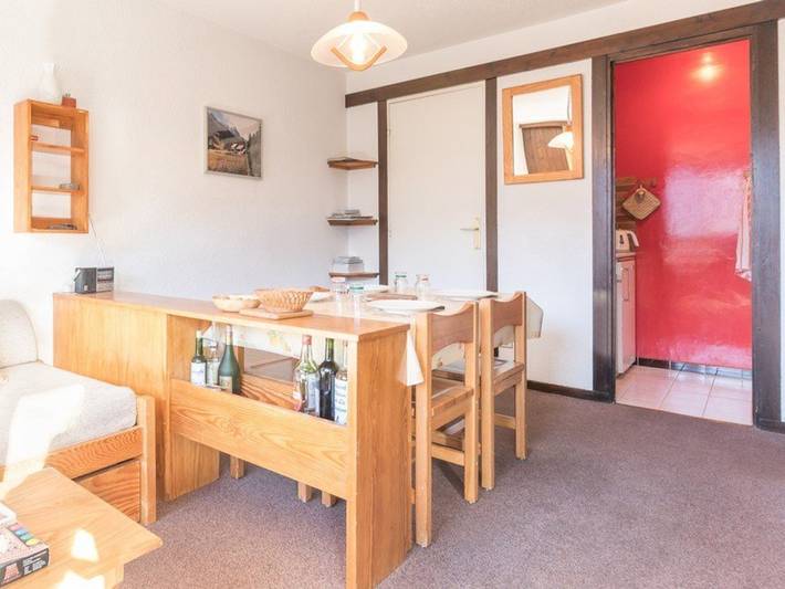 Ganze Wohnung, Charmantes Studio-Wohnung in Serre-Chevalier: 4 Schlafplätze, bestens ausgestattet, Balkon in Saint-Chaffrey, Serre Chevalier