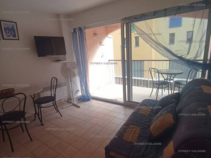 Ganze Wohnung, Collioure: Charmante F2, Proche Plage, Terrasse, Parking Privé in La Côte Vermeille, Collioure