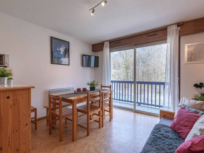 Location de vacances pour 4 personnes, avec balcon à Vielle-Aure
