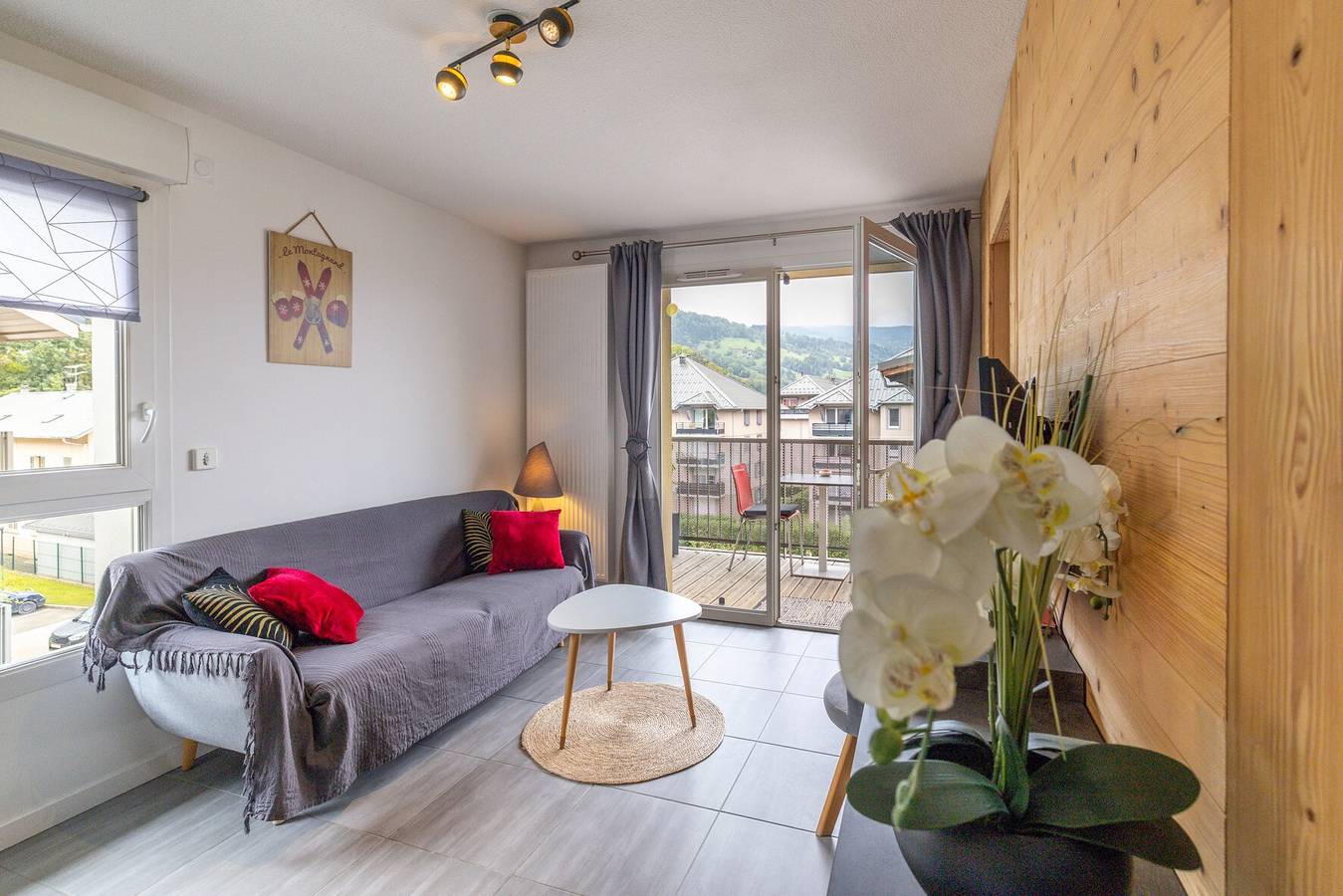 Ganze Wohnung, Apartment 'Charmant T2' mit Balkon und Wlan in Le Fayet (Saint-Gervais-les-Bains), Saint-Gervais-les-Bains
