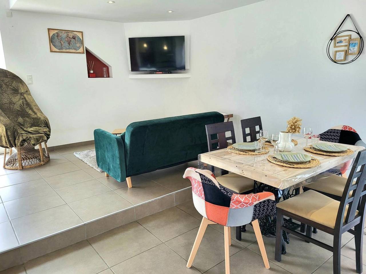 Maison de vacances « Petit Loft, Maison Bord De Mer » avec jardin privé et Wi-Fi in Pirou, Région de Coutances