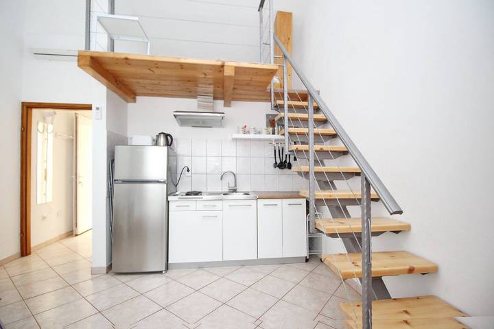Ganze Wohnung, Studio Apartment Judik - strandnah, ohne Balkon in Zarok, Baska