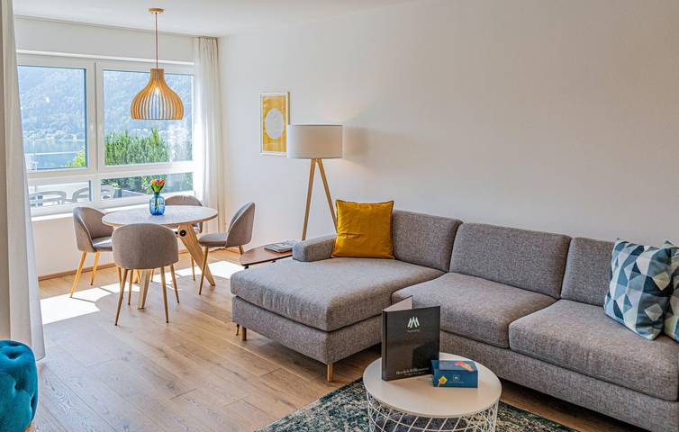 Ganze Ferienwohnung, Charmantes Apartment mit Seeblick in der Nähe des Skigebiets Gerlitzen mit moderner Ausstattung in Treffen am Ossiacher See, Gerlitzen