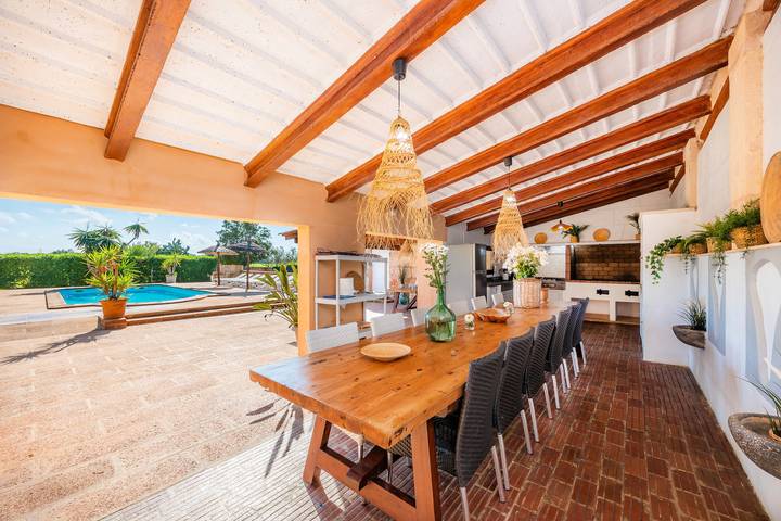 Finca für 9 Personen, mit Garten in Campos - 4