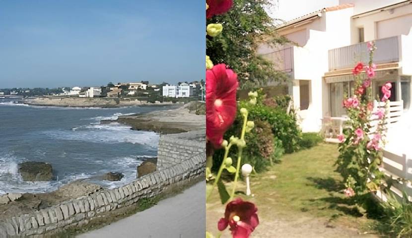Gîte pour 4 personnes, avec terrasse et jardin à Vaux-sur-Mer
