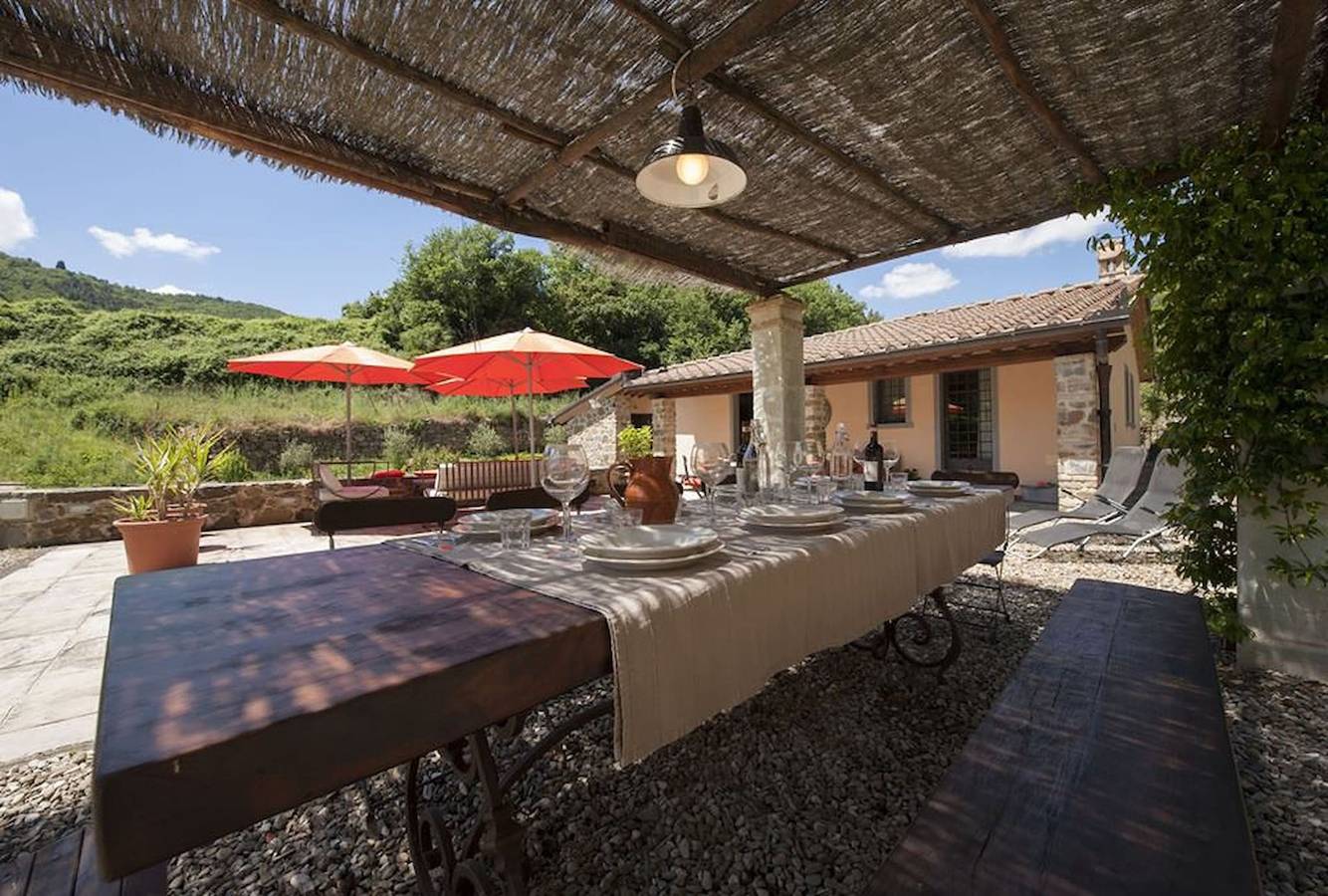 Villa voor 8 personen met uitzicht in Greve In Chianti, Chianti