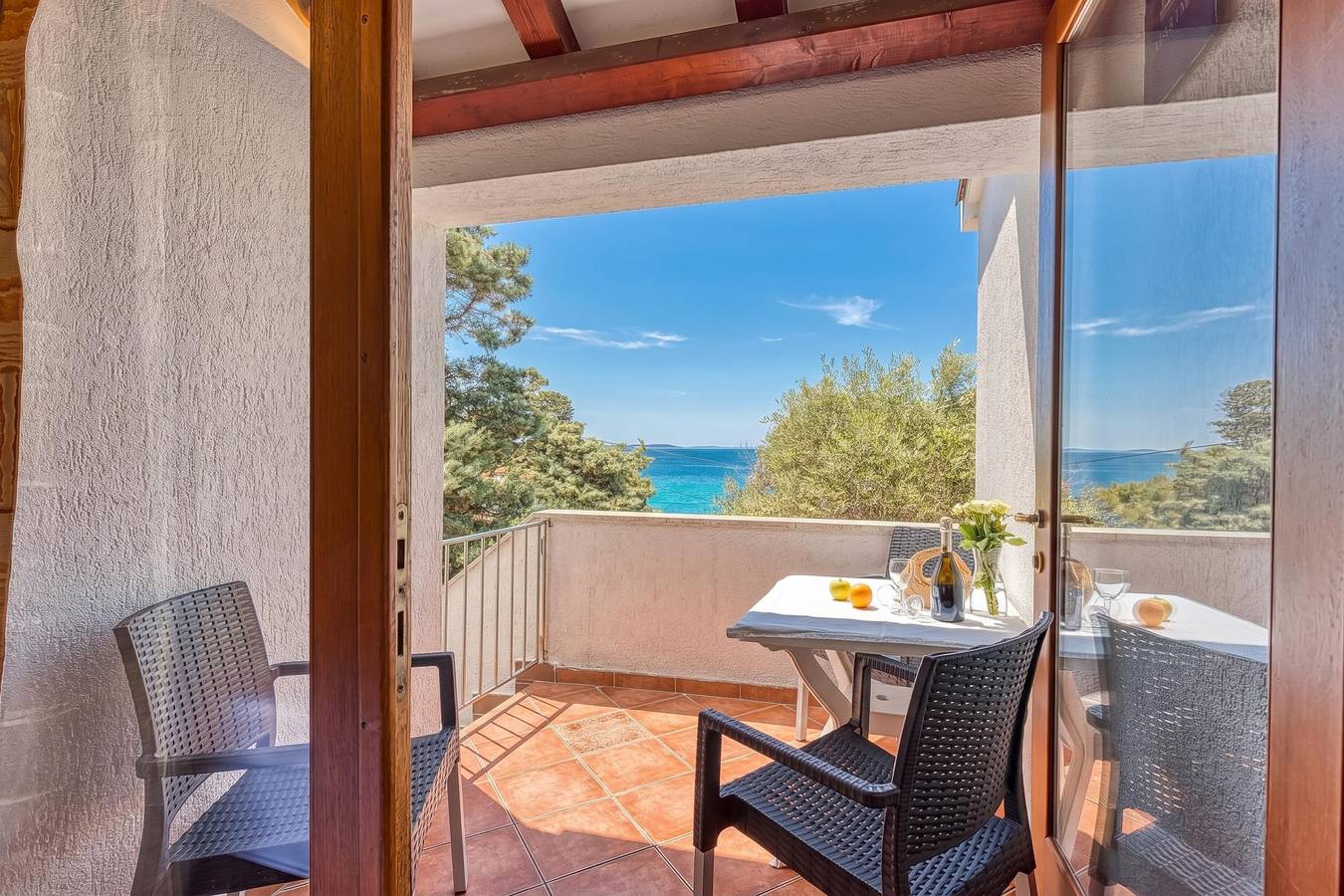 Ganze Wohnung, Valdarke Sea View Apartment in Mali Lošinj, Kvarner Inseln