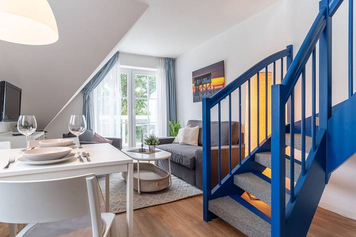 Vakantiewoning voor 3 personen, met balkon in St. Peter-Ording