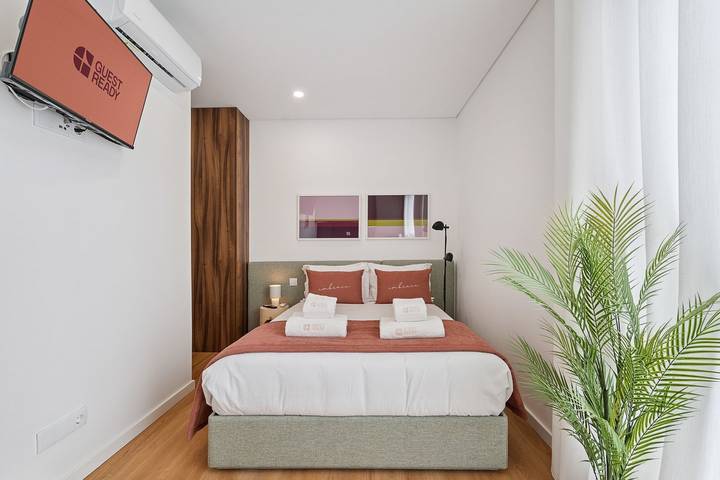 Apartamento de férias para 2 pessoas, adaptado a crianças em Ramalde