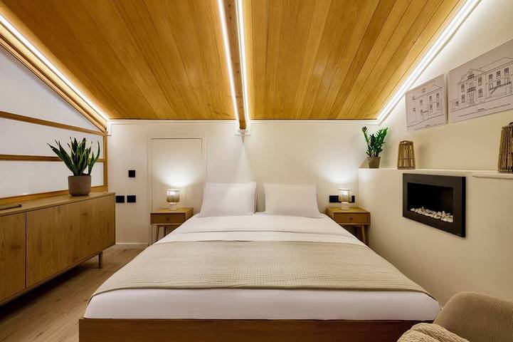Ganze Wohnung, Oak and White - Architekten-Loft - Marina Blick in North Aegean Islands