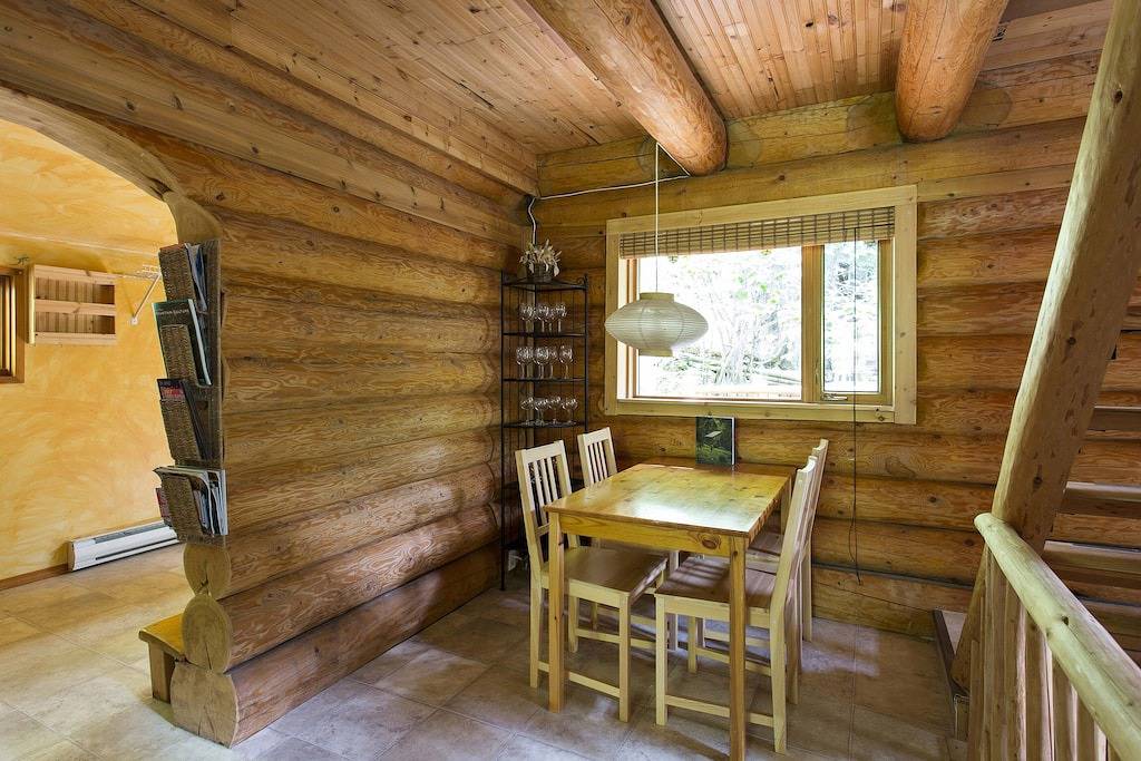 Schöne und private Blockhütte am Berg - Whirlpool und 10 Minuten von Nelson entfernt in Whitewater Ski Resort